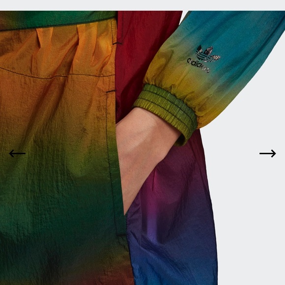 Multicolor Paolina  Russo Coat by Adidas - Picture 6 of 10
